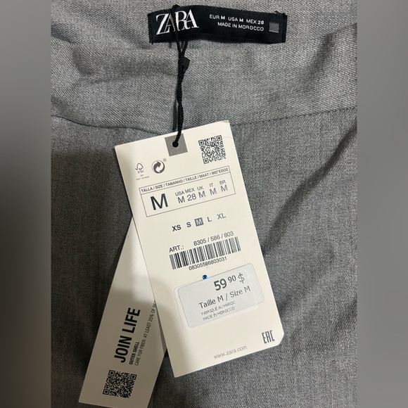 Zara Pants - Zara Classic Gray Trousers